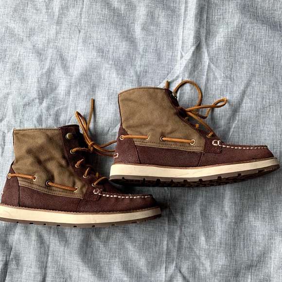 Sperry Peak Blvd Lace Up Suede Boots - Picture 3 of 6